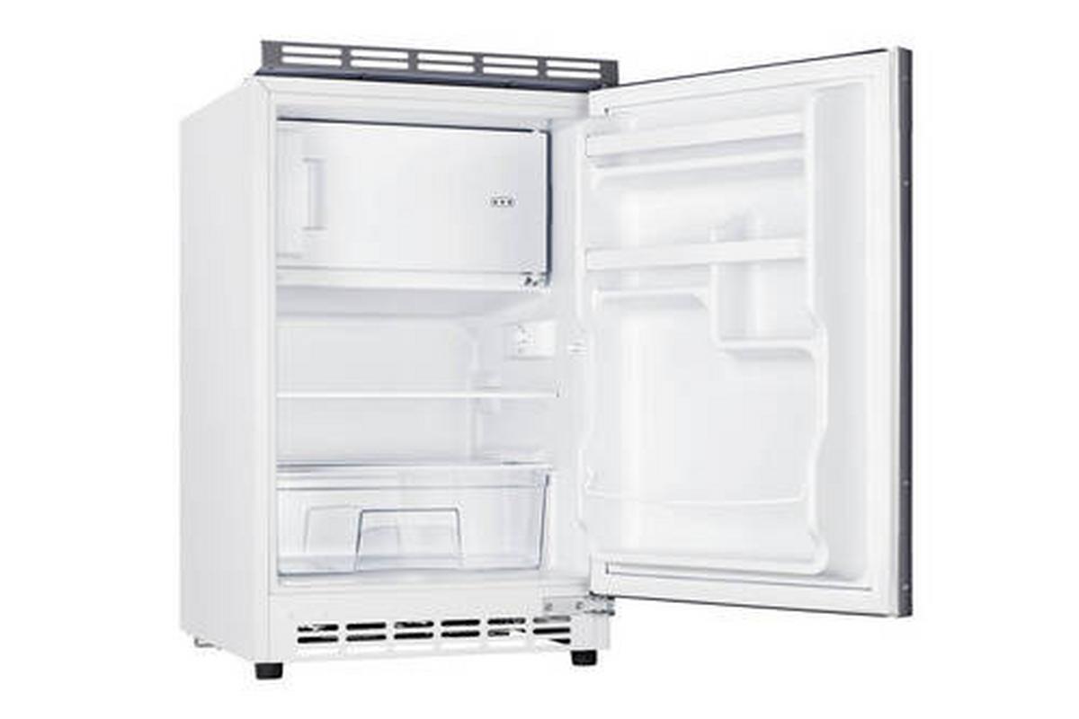 Minikuchyňa NEPAL vrátane spotrebičov a drezu - kašmírová/farba ušľachtilej ocele, Modern, kov/kompozitné drevo (150,5cm) - FlexWell