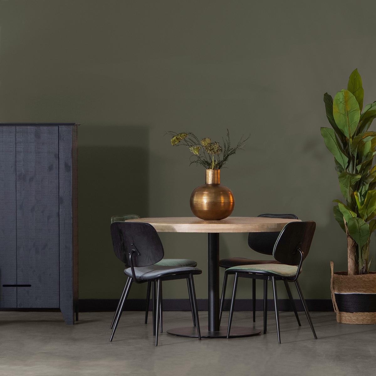 TISCHPLATTE Tablo Naturfarben L: 120cm - Naturfarben, MODERN, Holz (120/120/5,5cm) - Livetastic