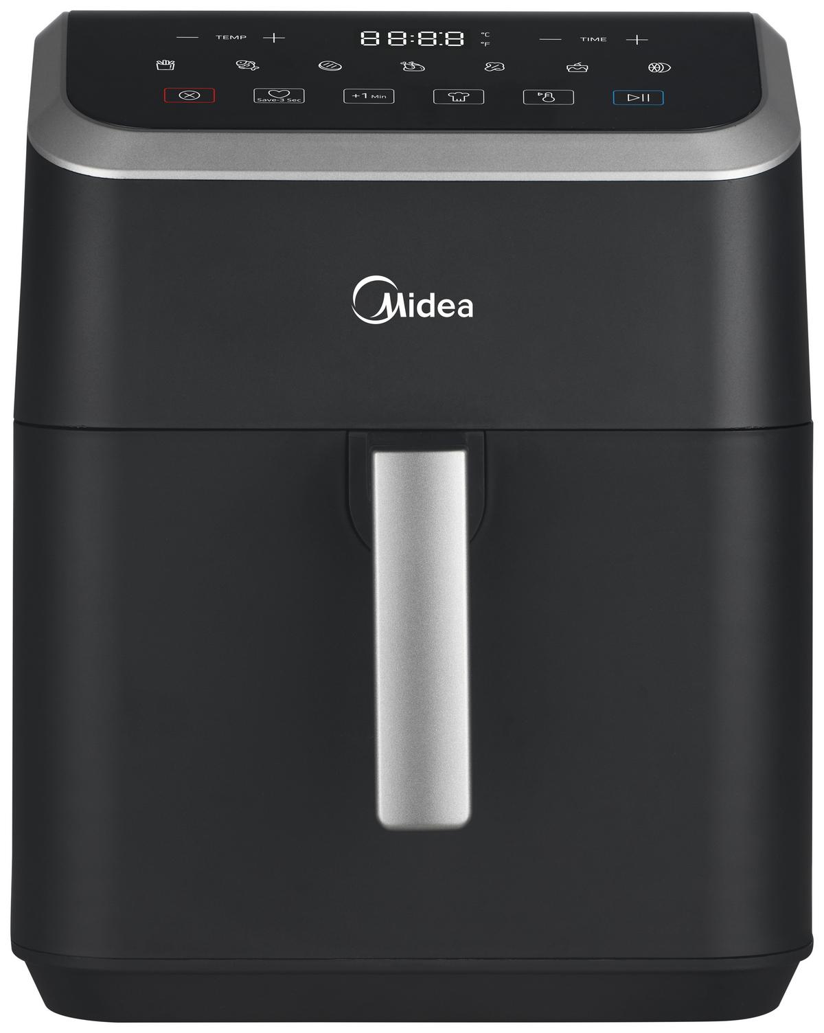 Heißluftfritteuse Air Fryer Freistehend - Basics, Kunststoff (38,7/34,3/27,1cm) - Midea