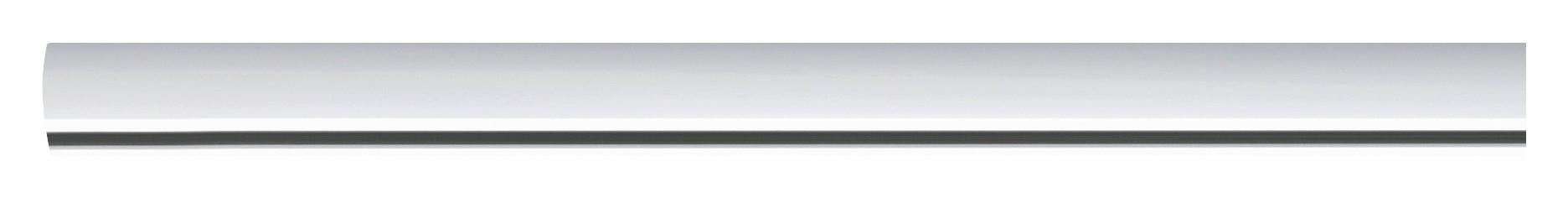 Schienensystem Urail 97683 in Weiß L: 100 cm - Weiß, Design, Metall (100cm) - Paulmann