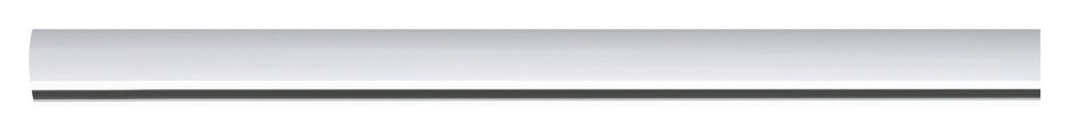 Schienensystem Urail 97683 in Weiß L: 100 cm - Weiß, Design, Metall (100cm) - Paulmann