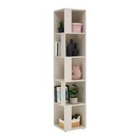 ROHOVÝ REGÁL KORNEL -EXKLUSIV- - kašmírová, Moderní, kompozitní dřevo (38/186,2/38cm) - Mömax