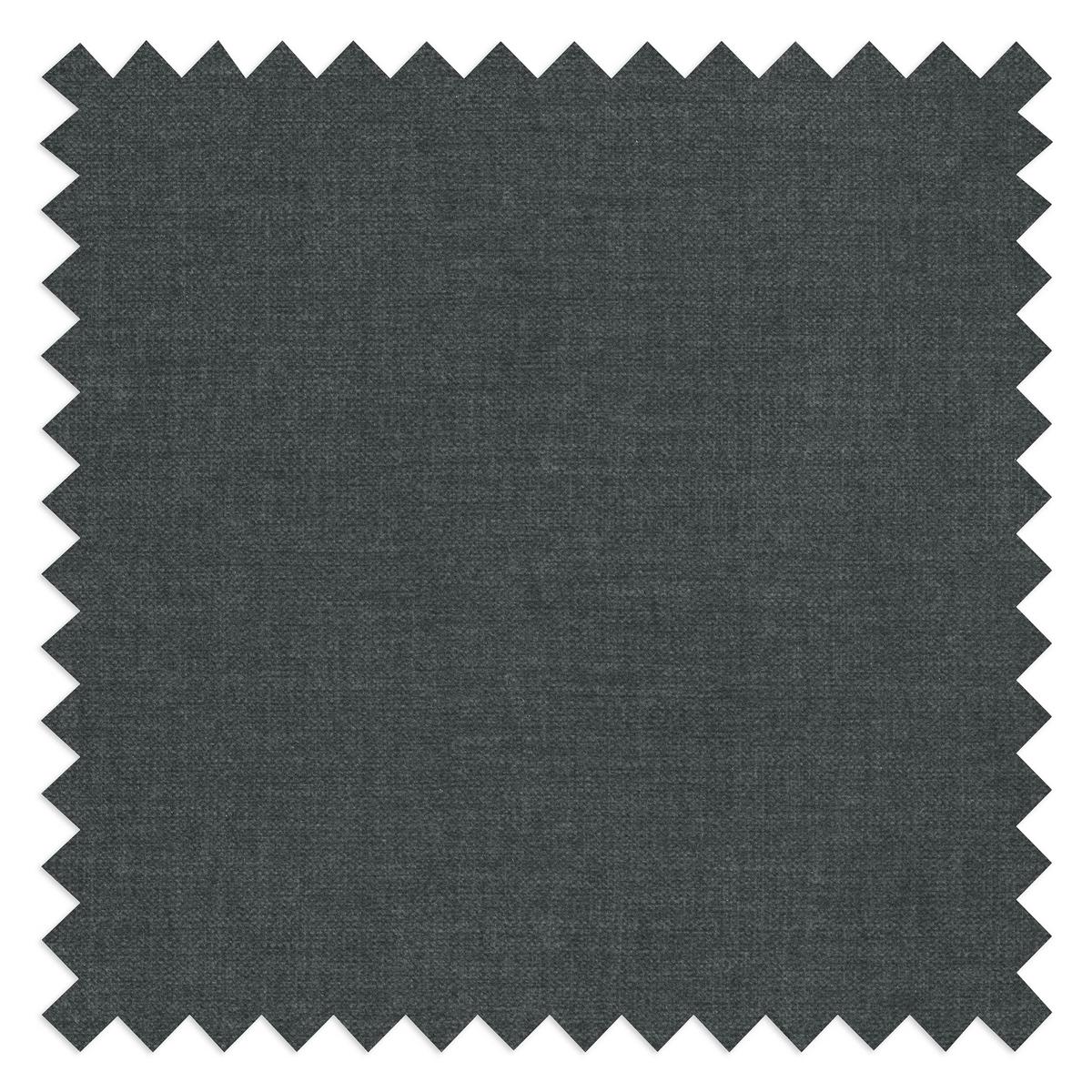 Ecksofa Pruno Dunkelgrau S: 174x247 Cm - Dunkelgrau/Schwarz, Design, Textil (174/247cm) - MID.YOU