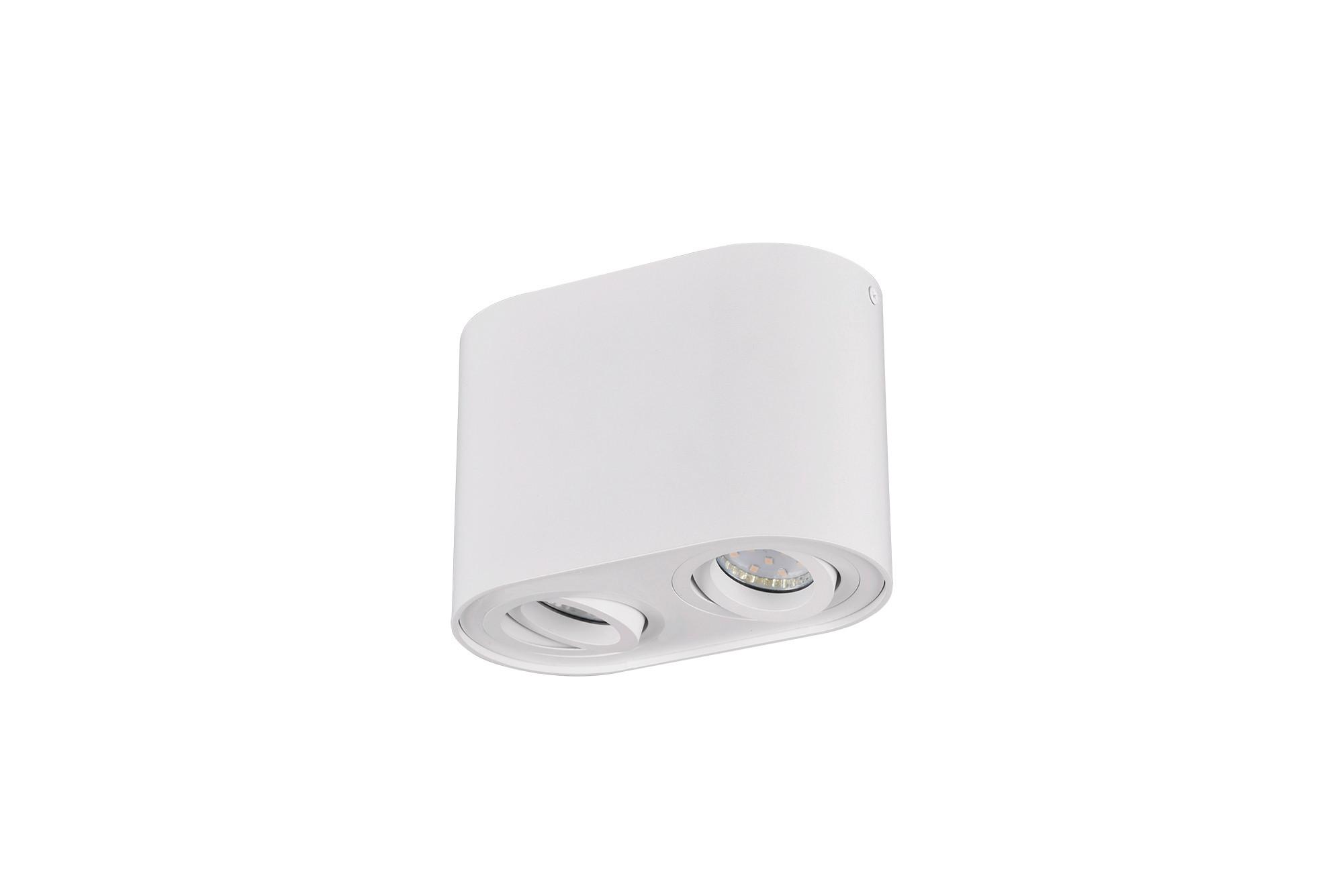 Aufbauleuchte Cookie B: 17,8 cm Weiß Max. 35 W - Design (17,8/12,5/9,6cm) - Trio Leuchten