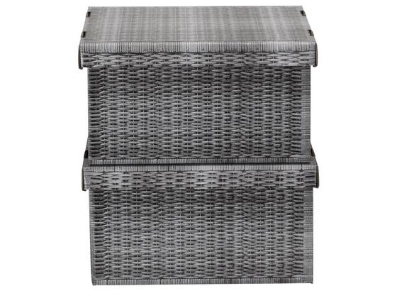 Box S Víkem Jimmy - šedá, karton (35,5/18,5/26,4cm) - Mömax modern living Box S Víkem Jimmy - šedá, karton (35,5/18,5/26,4cm) - Mömax modern living