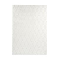 Teppich Creme, Weiß Vivica 225, BxL: 160x230 cm - Creme/Weiß, KONVENTIONELL, Textil (160/230cm)