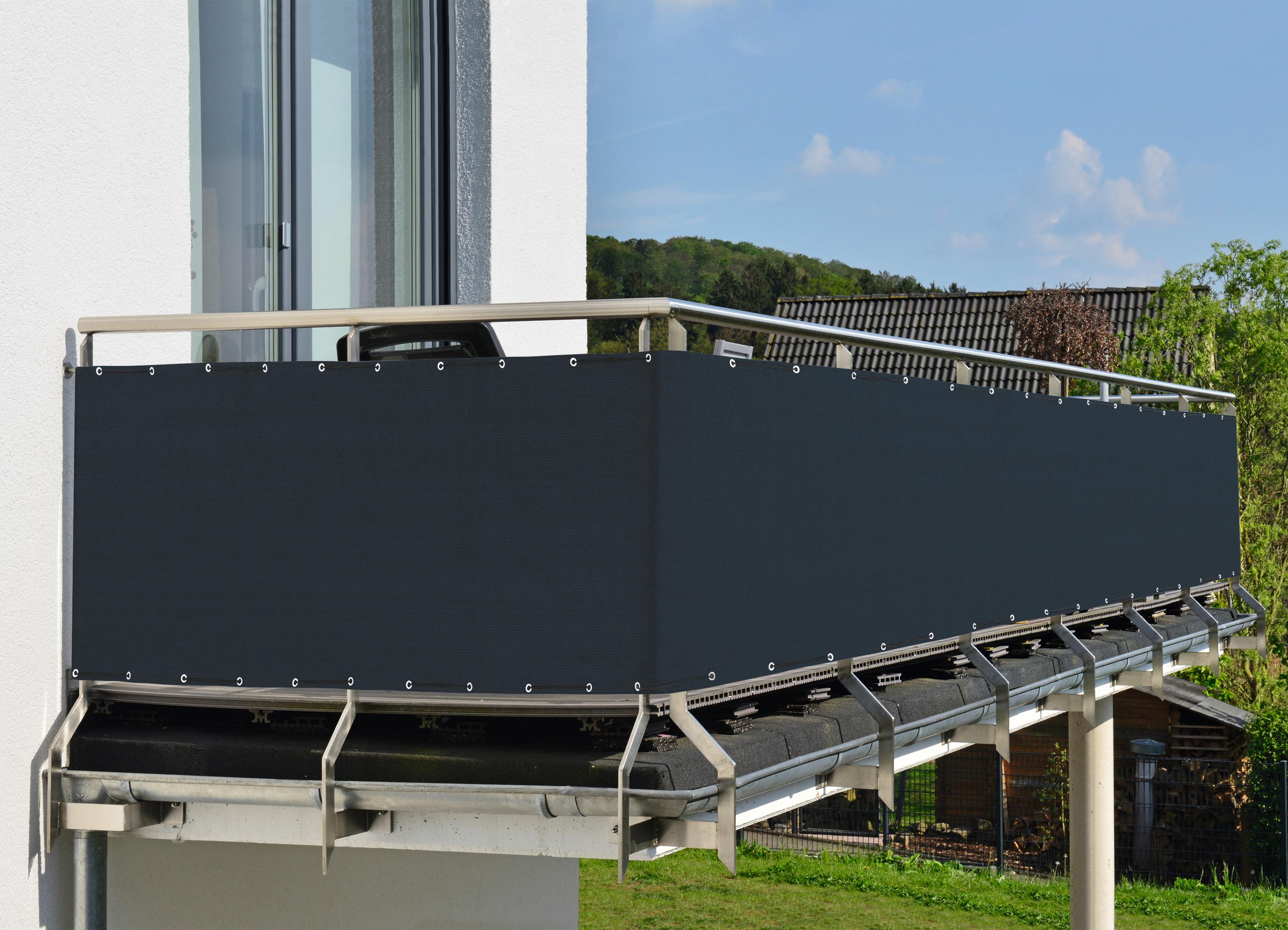 Sichtschutz Hoberg - Anthrazit, Basics (90/500cm)