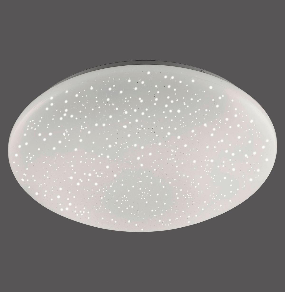 LED-Deckenleuchte Skyler Ø 39 cm mit Farbwechsler und dimmbar - Weiß, Basics, Kunststoff (39/39/12cm)