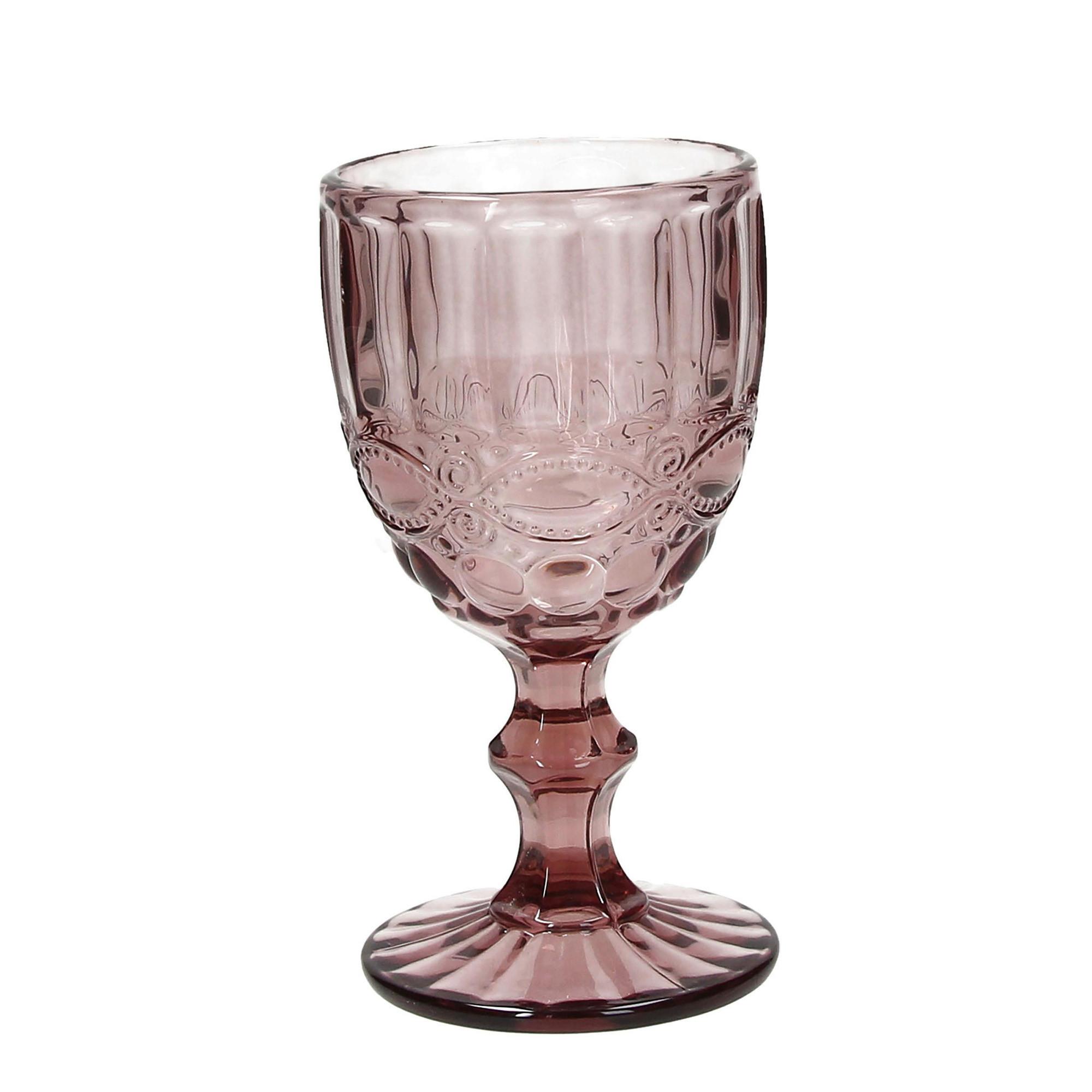 Weinglas Madame 6-teilig - Lila, Basics, Glas (260ml) - Tognana