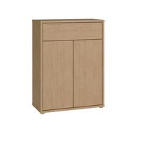 Komoda dekor dub Elegancia - Moderní (74,5/99,1/34,9cm)