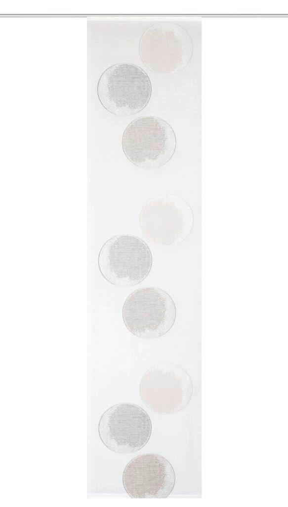 Flächenvorhang Remona Stein - Bernsteinfarben, Design, Textil (60/245cm) - Schmidt W. Gmbh