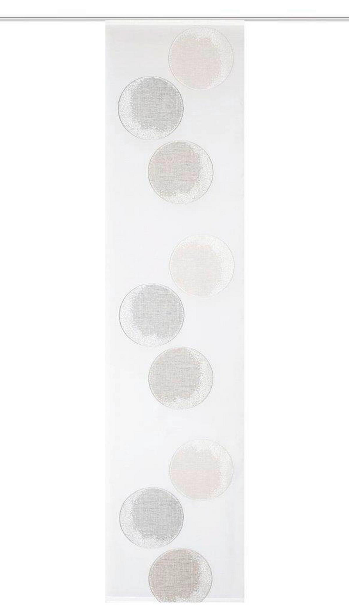 Flächenvorhang Remona Stein - Bernsteinfarben, Design, Textil (60/245cm) - Schmidt W. Gmbh