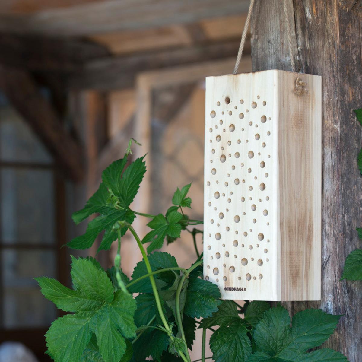 Wildbienennistholz Naturfarben - Naturfarben, Basics, Holz (12,5/30/8cm)