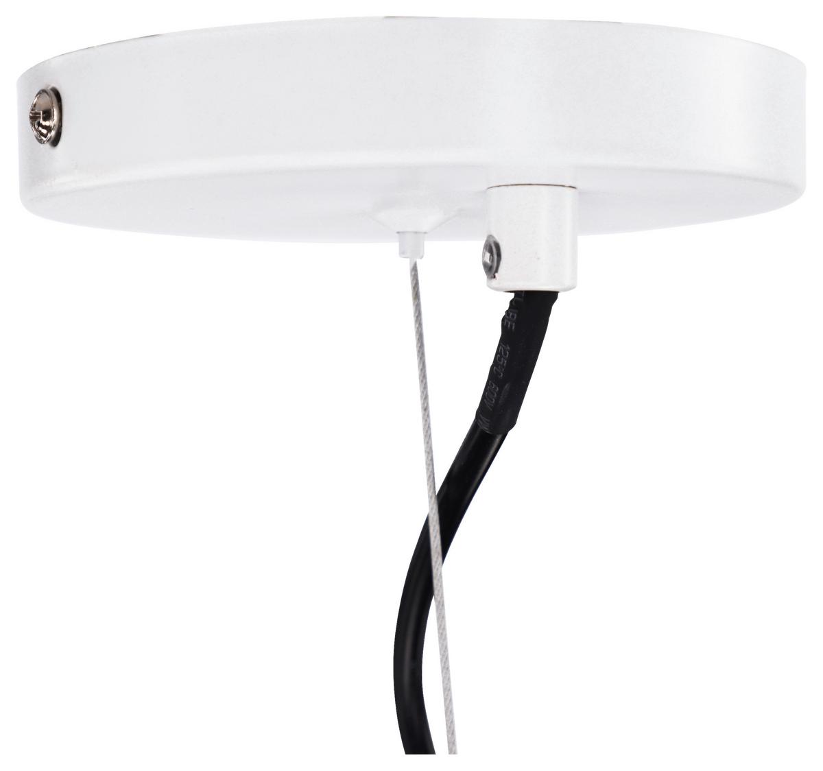 Hängeleuchte Gilltorp - Weiß, Basics, Naturmaterialien (40/26/40cm) - P & B