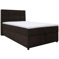 Boxbett Mit Bettkasten Catania 120x200 Cm Braun - Braun, MODERN, Holz/Holzwerkstoff (120/200cm) - MID.YOU