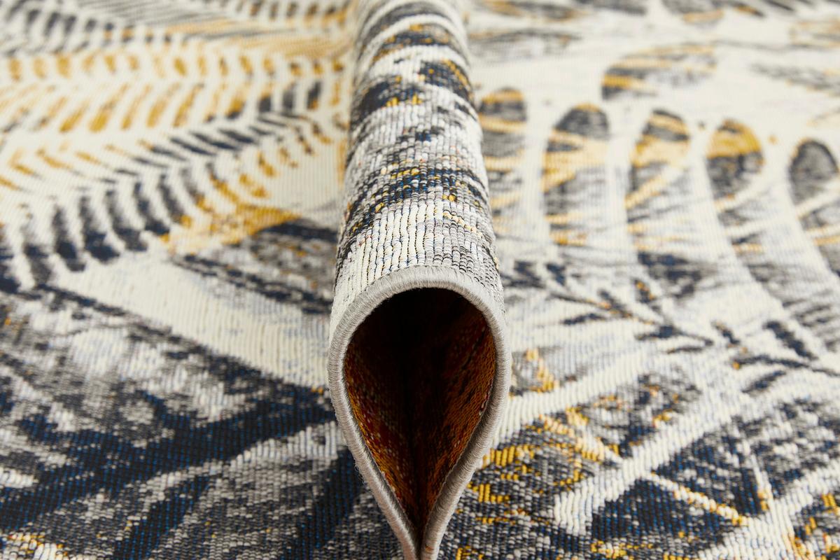 KOBEREC TKANÝ NA PLOCHO PORTLAND - vícebarevná, plast (120/170cm)