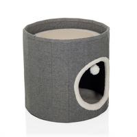 TIERHAUS Pawy Grau B: 38cm - Grau, MODERN, Textil (38/38/38cm) - MID.YOU