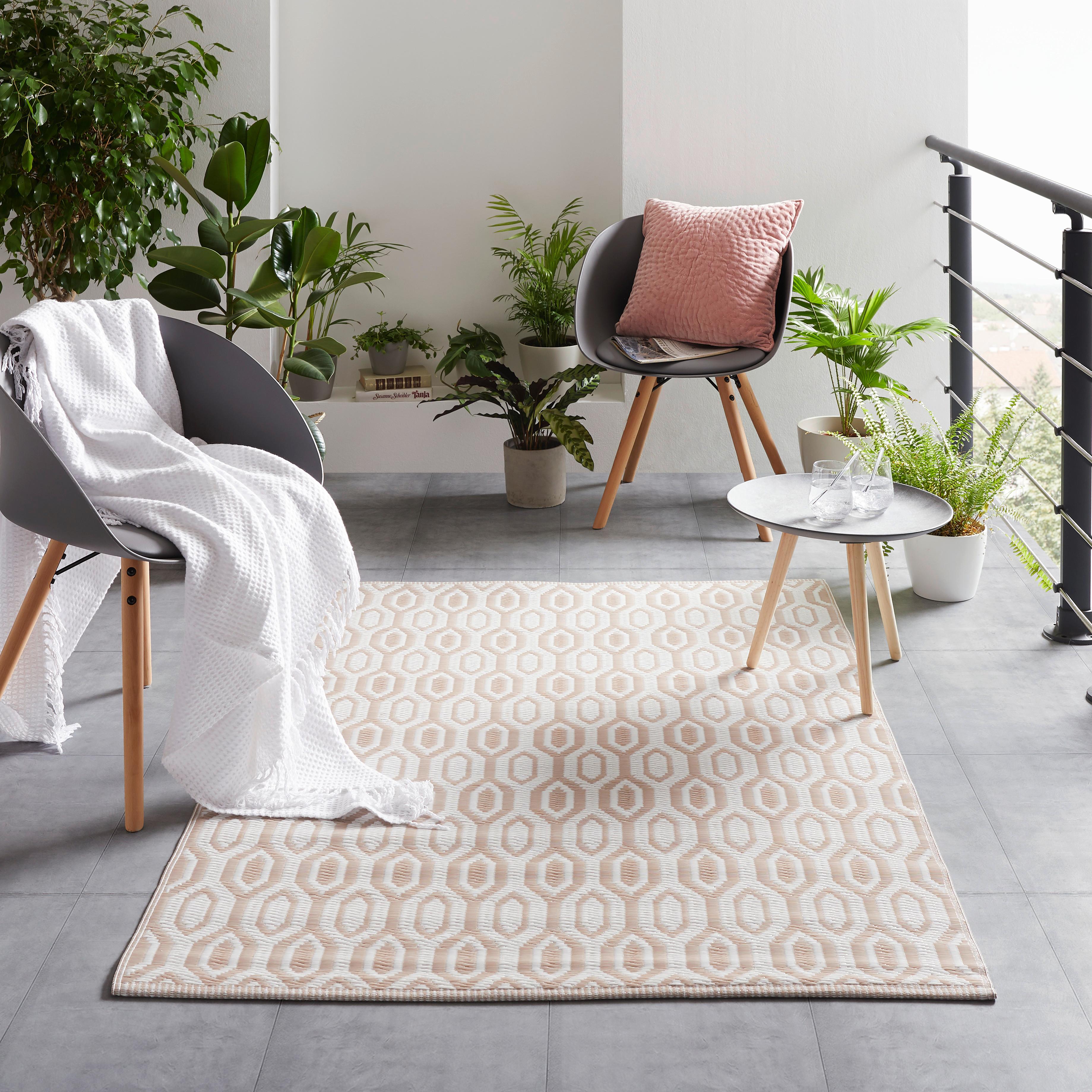 VONKAJŠÍ KOBEREC FLORIDA - béžová, Basics, textil (120/170cm) - Modern Living