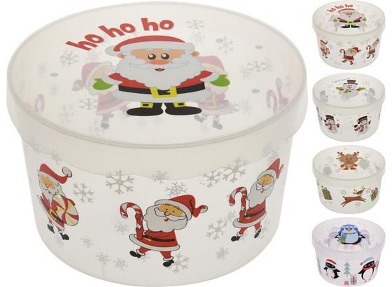 Keksdose Ø 20 cm - Weiß, MODERN, Kunststoff (20/12cm) Keksdose Ø 20 cm - Weiß, MODERN, Kunststoff (20/12cm)