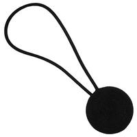 Raffhalter Cord - Beige/Schwarz, MODERN, Holz/Textil (38cm) - Luca Bessoni