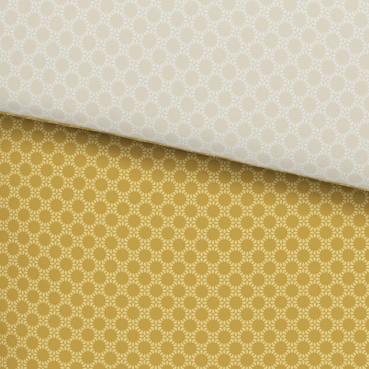 POVLEČENÍ Mici, 140/200cm - přírodní barvy/žlutá, Konvenční, textil (140/200cm) - Modern Living