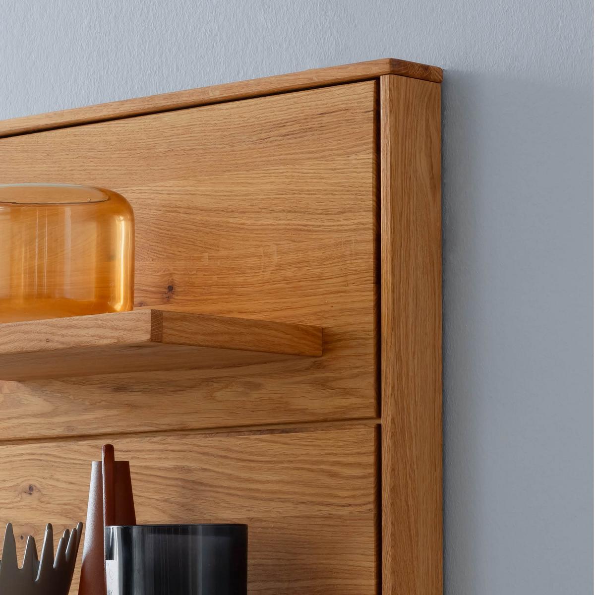 Wandboard Como B: 48 cm Wildeiche - Wildeiche, Natur, Holz/Holzwerkstoff (48/85/25cm) - MID.YOU