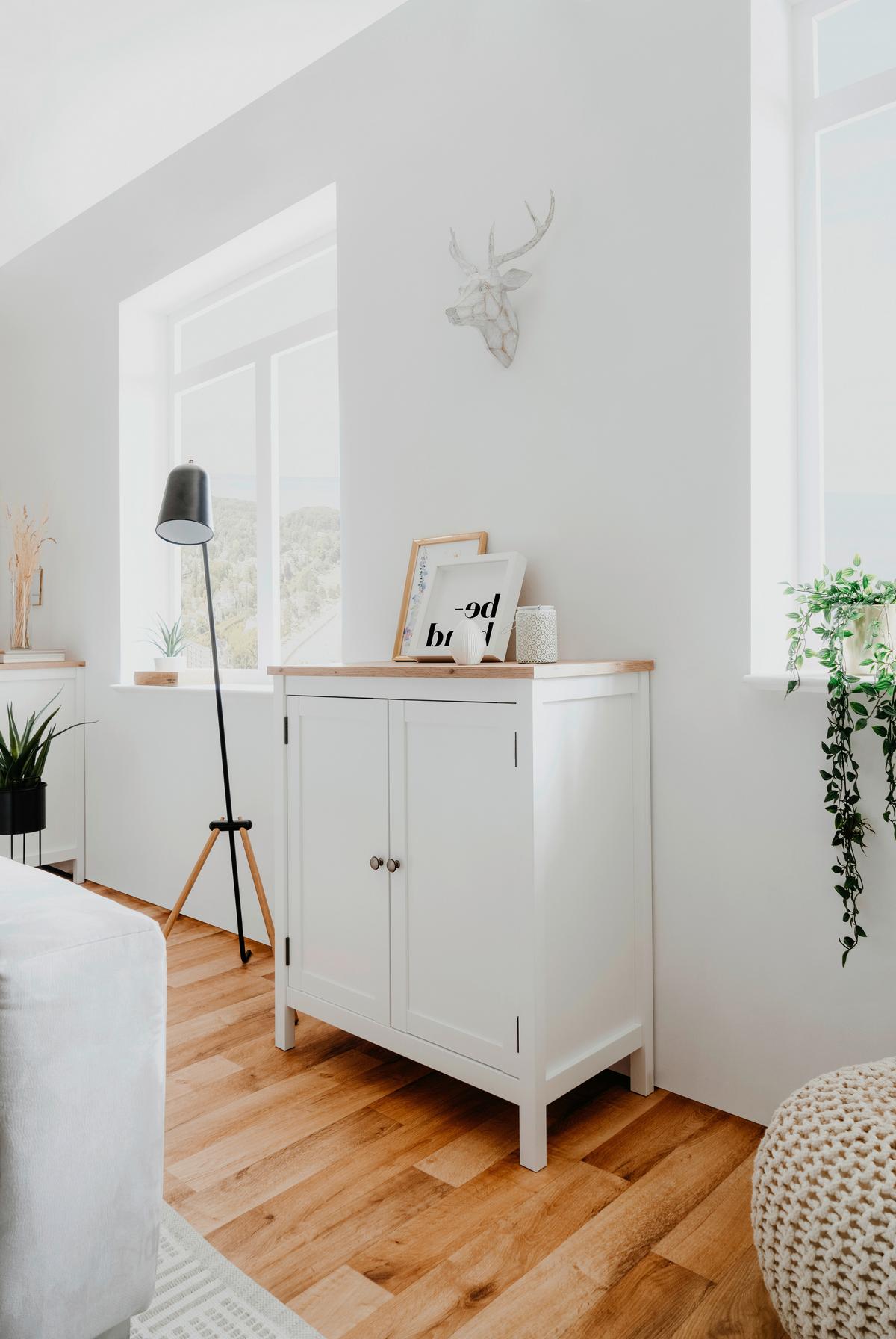 Kommode B 80 cm Bergen 1, Weiß/Eiche Dekor - Eichefarben, KONVENTIONELL, Holzwerkstoff (80/90/40cm) - MID.YOU