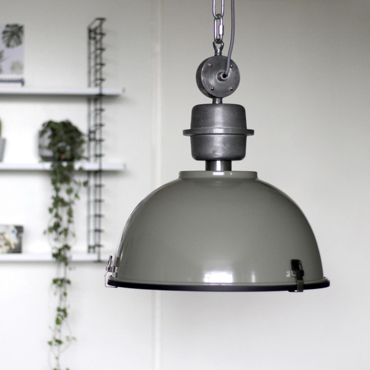 Pendelleuchte Bikkel - Grün, Trend, Glas/Metall (42/145/42cm)