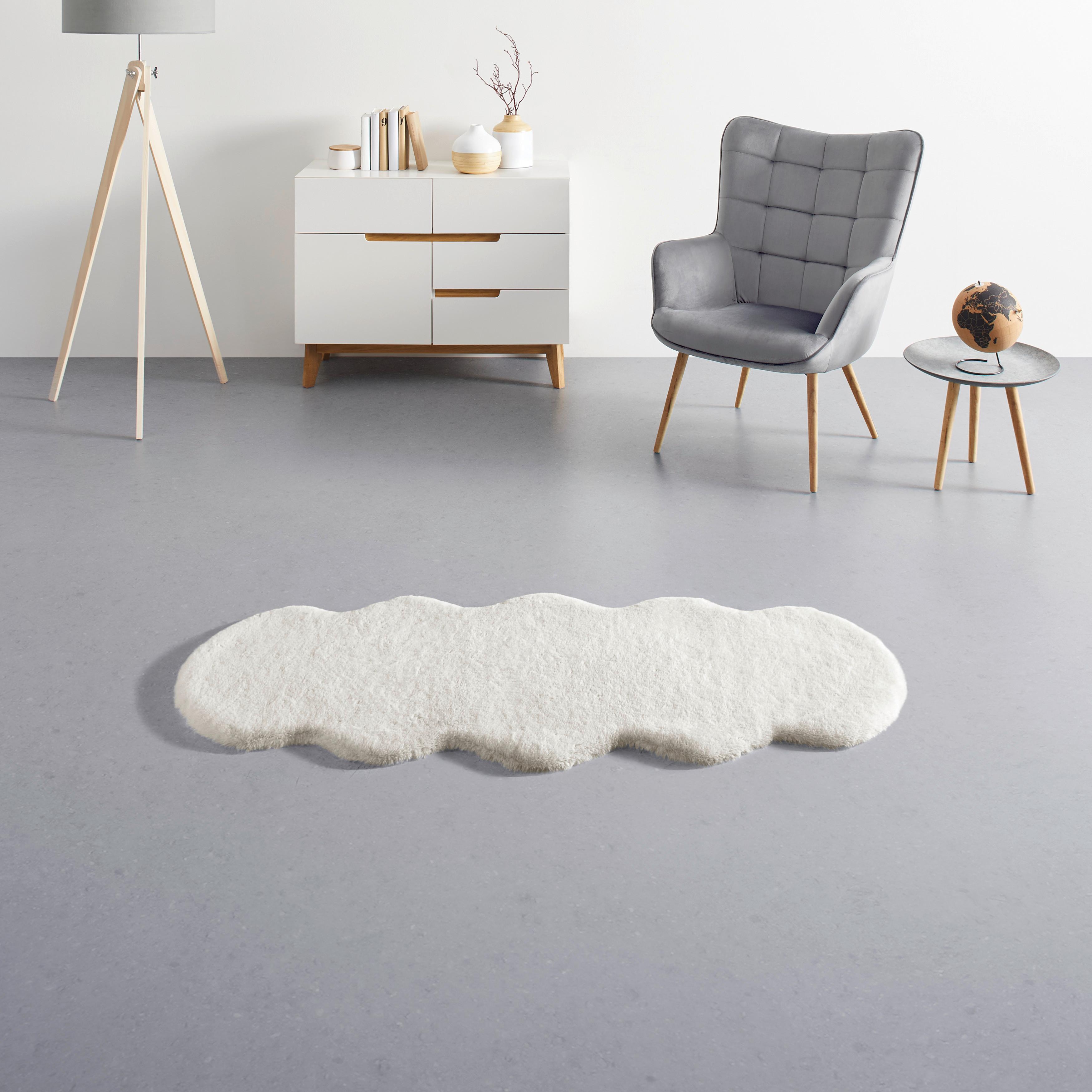 UMĚLÁ KOŽEŠINA Nico 2, 60/150cm, krémová - krémová, Konvenční, kožešina (60/150cm) - Mömax