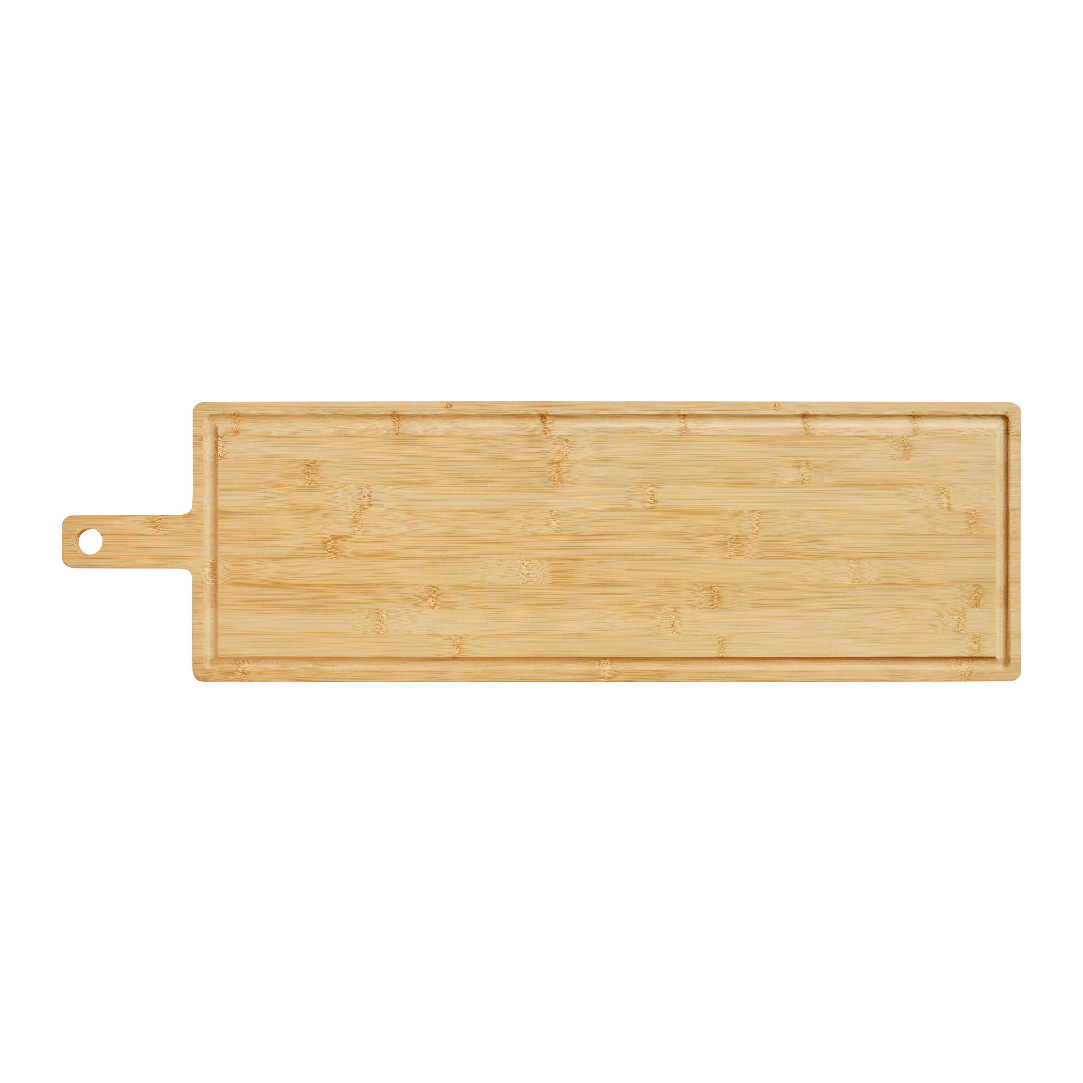 Servírovacia doska MICHAEL - prírodná farba, Modern, prírodné materiály (88/26/4cm) - Mömax