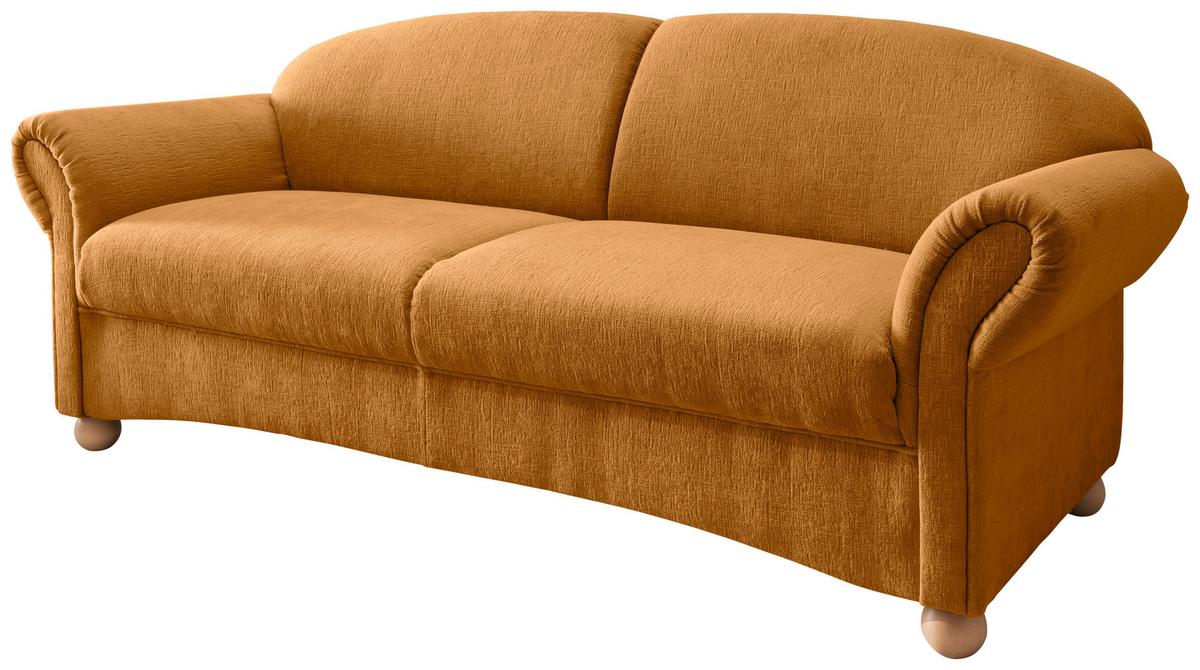 2-sitzer-sofa Torello Goldfarben B: 151cm - Wildeiche/Goldfarben, KONVENTIONELL, Textil (151/94/80cm) - Livetastic