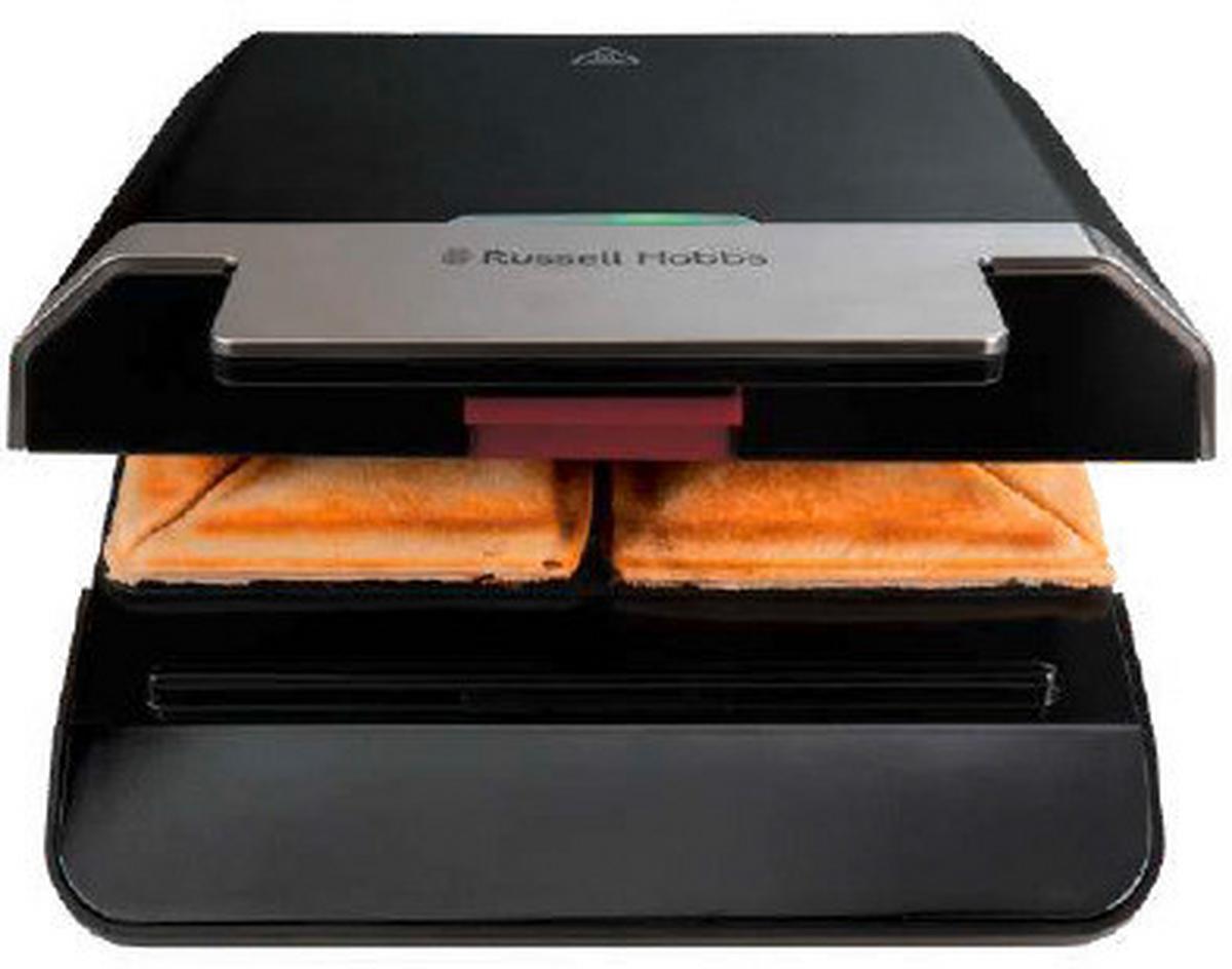 Sandwichtoaster Creations - Schwarz, Basics, Kunststoff/Metall (23,0/10,5/23,5cm) - Russell Hobbs