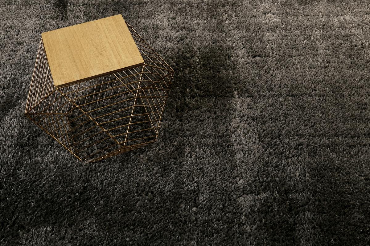 Hochflorteppich Toubkal Anthrazit 133x200 cm - Anthrazit, Design, Textil (133/200cm) - WECON HOME