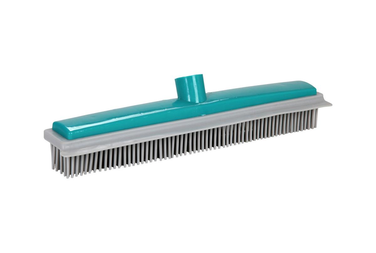 Besen ohne Stiel B: 33 cm Kunststoff-Gummi-Borsten - Basics, Kunststoff (33/7/8cm) - Ondega