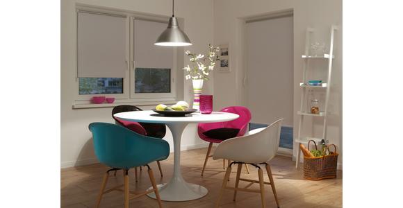 Verdunkelungsrollo Sarah - Weiß, MODERN, Textil (120/150cm) - Luca Bessoni