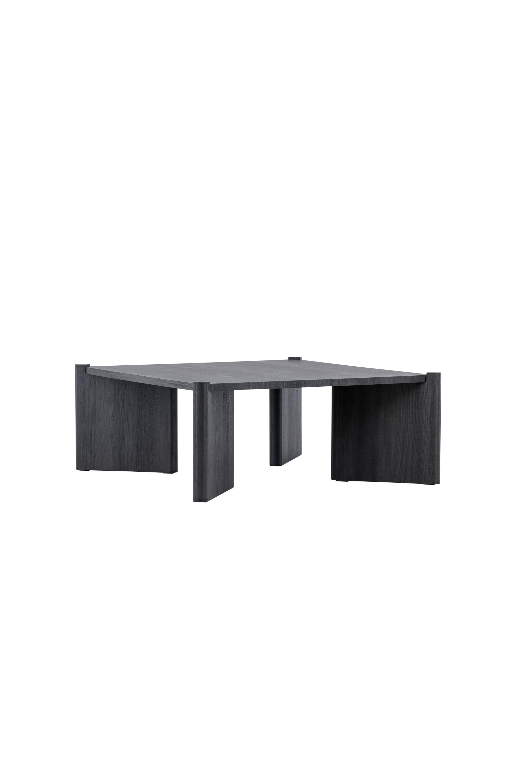 Couchtisch Rogaland Schwarz B: 100 cm - Schwarz, Design, Holz/Holzwerkstoff (100/100/40cm) - Livetastic
