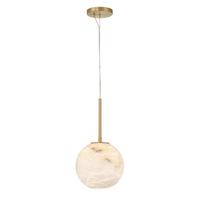 Led Függeszték Qn-Kepler-1p-S-Bg - aranyszínű, Konventionell, üveg/fém (20,3/45cm) - Elstead Lighting
