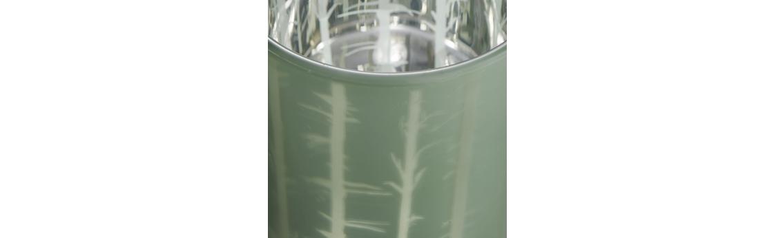 Teelichthalter mit eleganten Hirschmotiv Teelichthalter mit eleganten Hirschmotiv