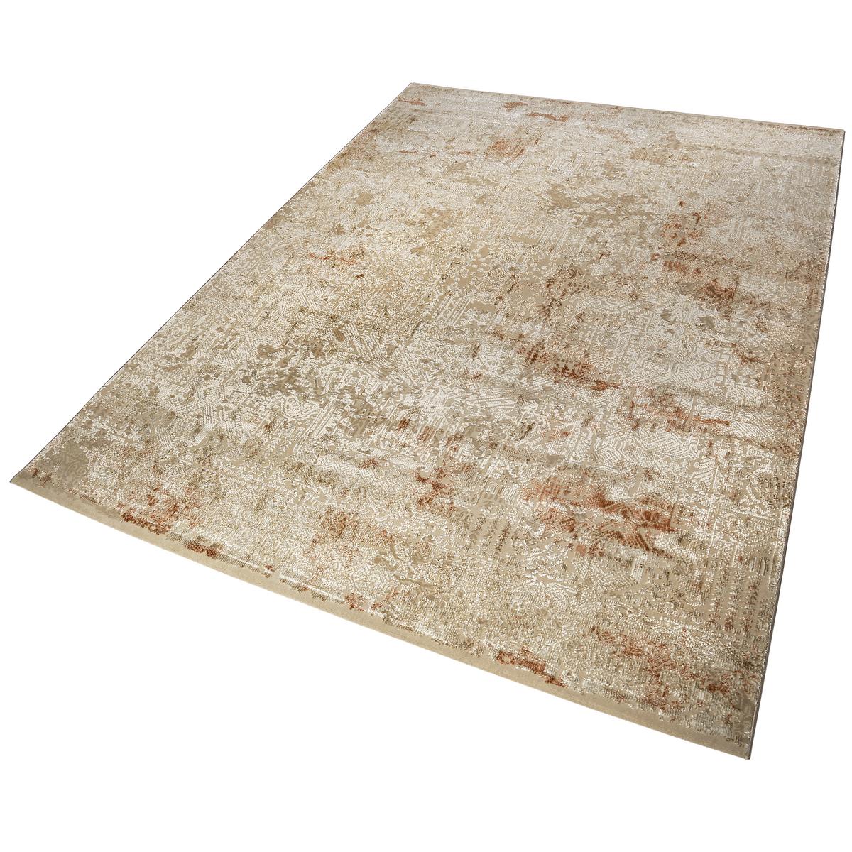 Vintage-teppich Rococo Sandfarben 133x200 Cm - Sandfarben/Rostfarben, LIFESTYLE, Textil (133/200cm) - WECON HOME