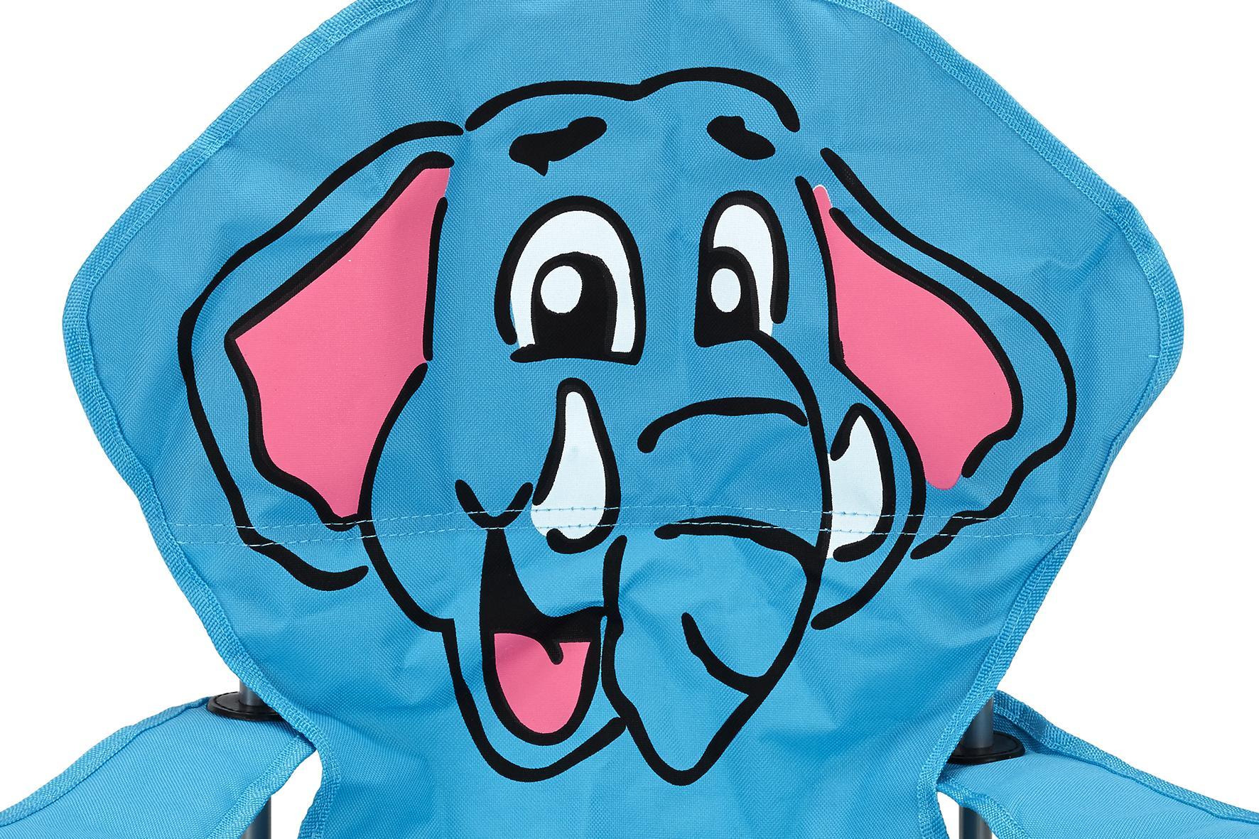 Kindersessel Linda blau 3