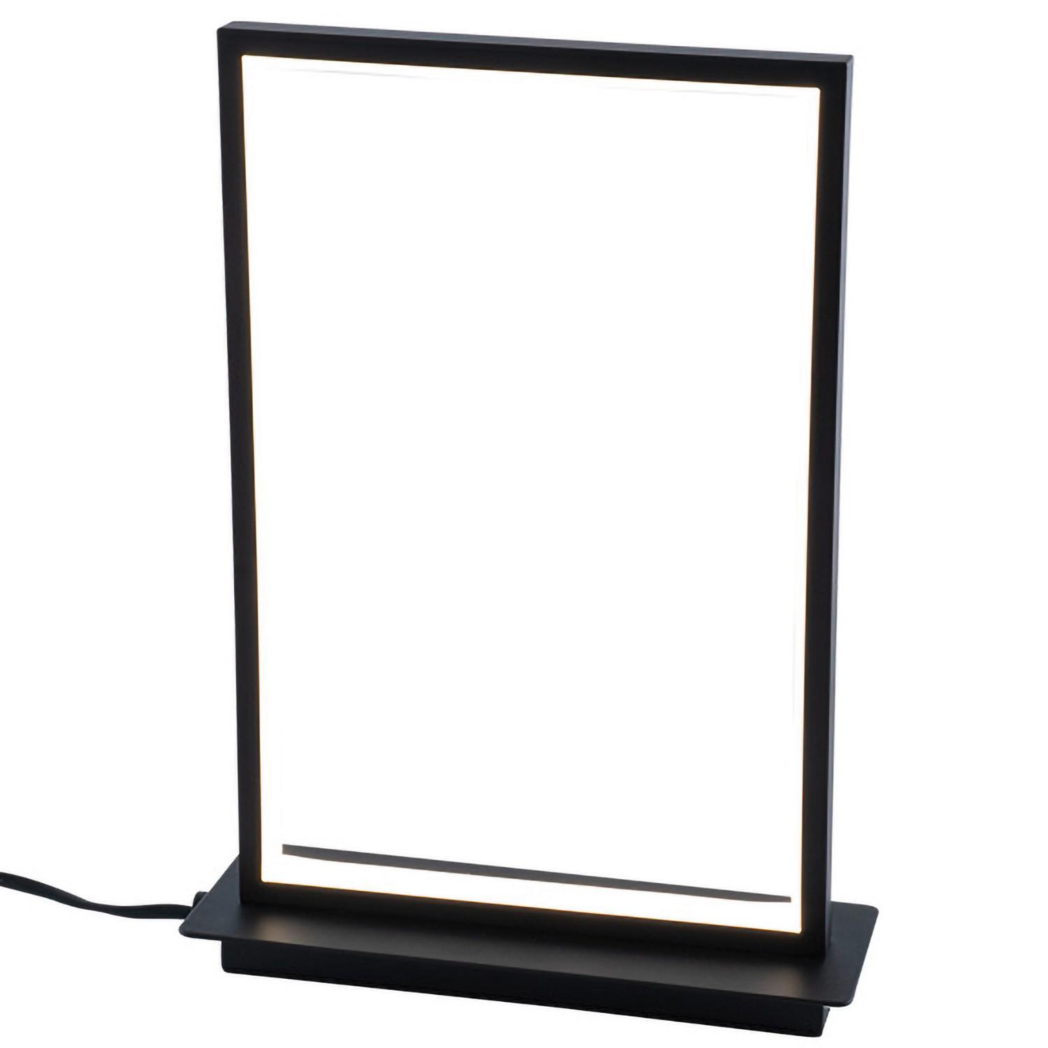 LED-Tischleuchte 5047/Ln - Schwarz, Design, Metall (22/8/32cm)