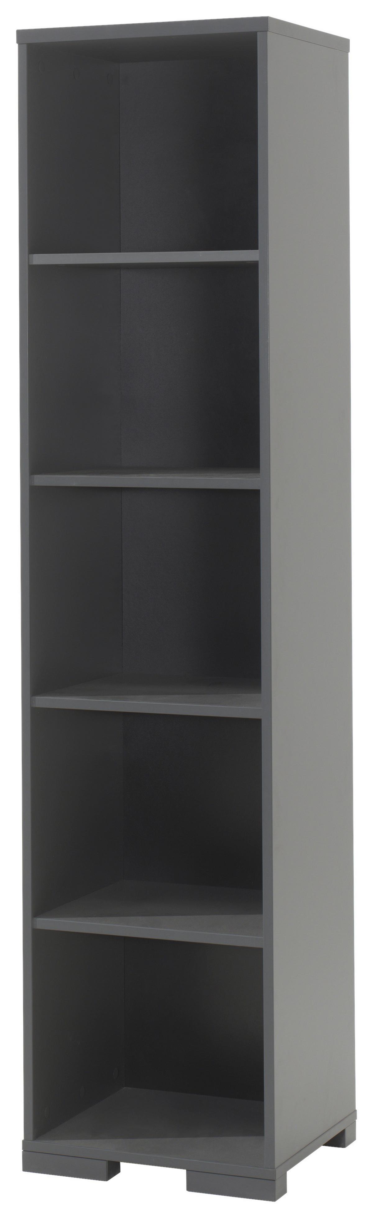 Regal London B: 45,5 Cm Anthrazit - Anthrazit, MODERN, Holzwerkstoff (45,5/195,2/45cm) - MID.YOU