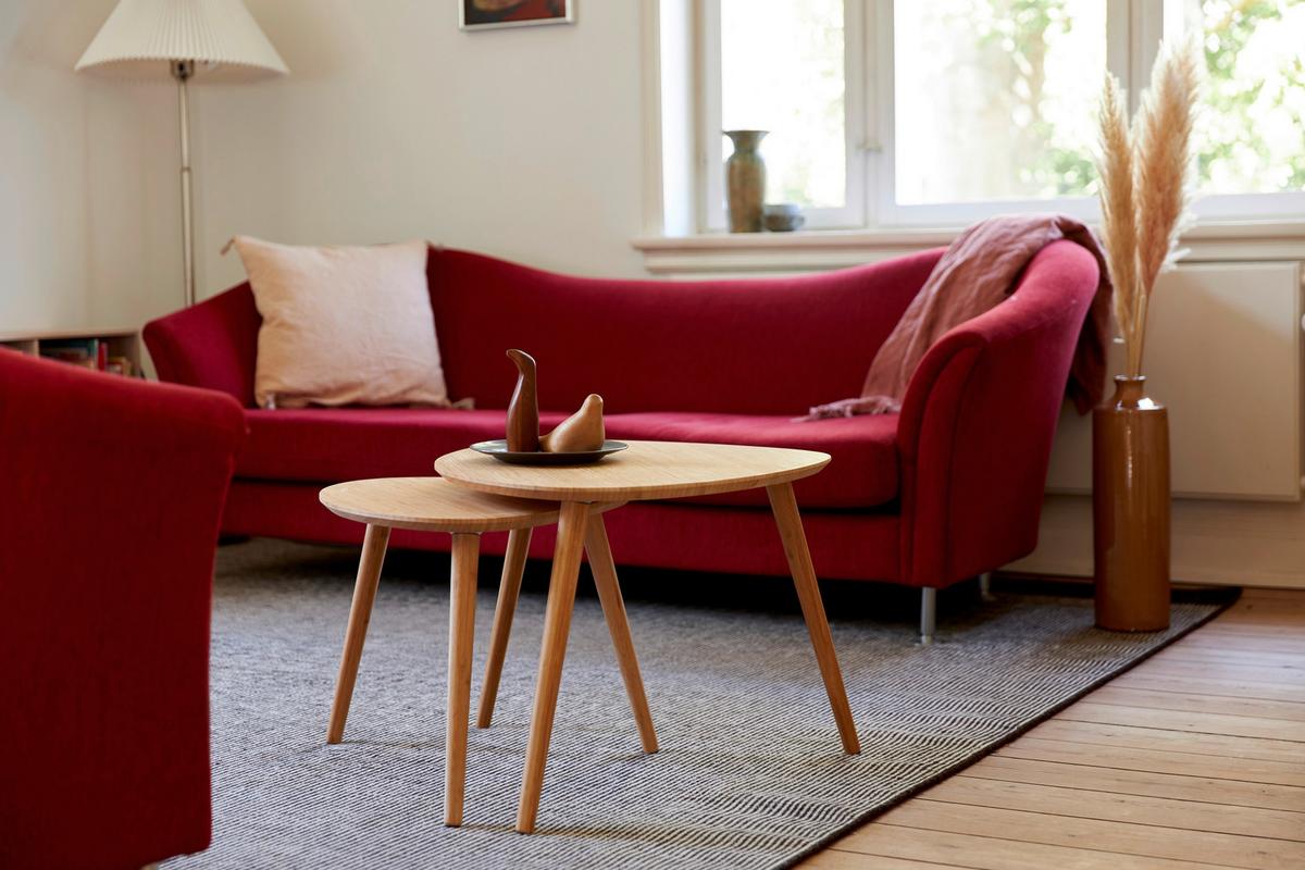 Beistelltisch 2-Teilig Noble ,naturfarben - Naturfarben, MODERN, Holz (68/45/57cm) - MID.YOU
