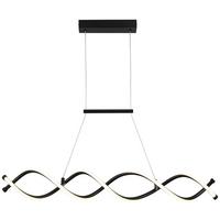 ZÁVESNÉ LED SVIETIDLO MIMI - čierna, Modern, kov/plast (88/13/120cm) - Mömax