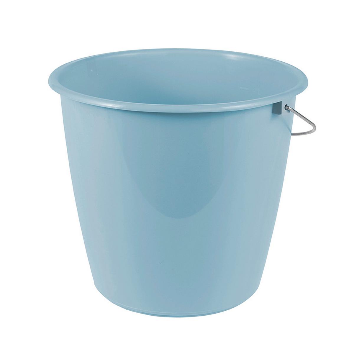 Vödör Erik 5l - kék, Basics, műanyag (24/0/20cm)