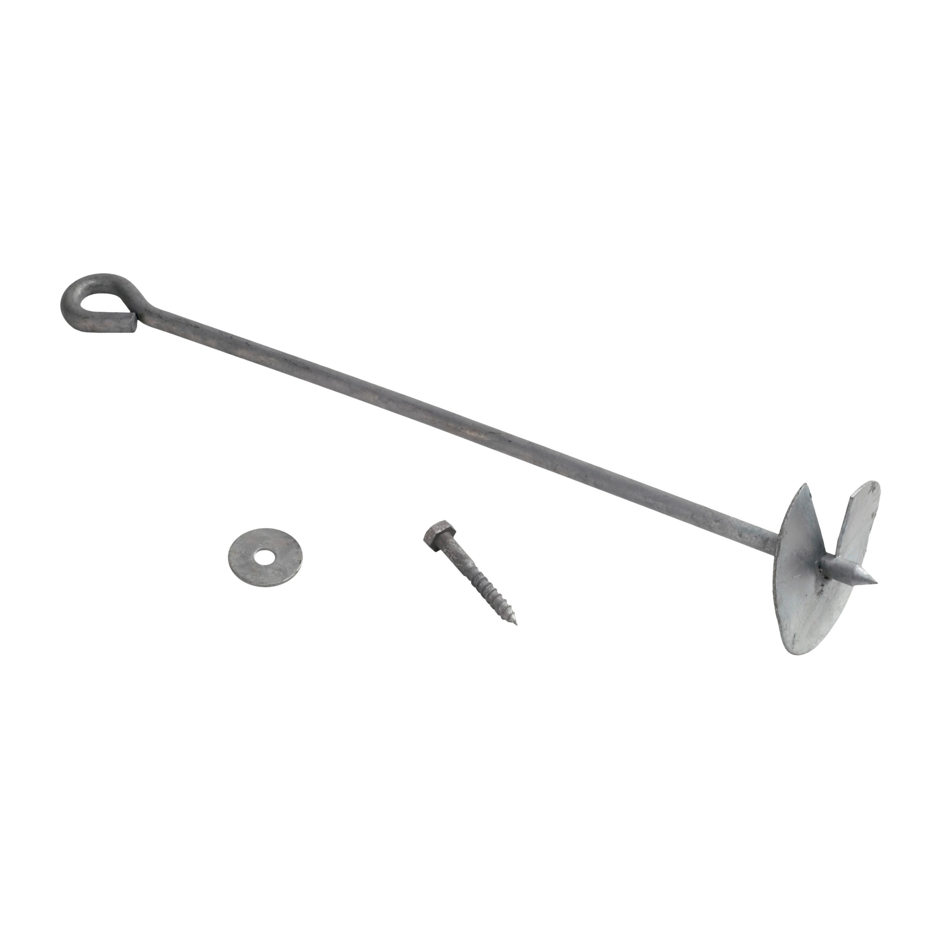 Trampolin A830.010.00 - Grau, KONVENTIONELL, Metall (52/10/10cm) - Ambia Garden