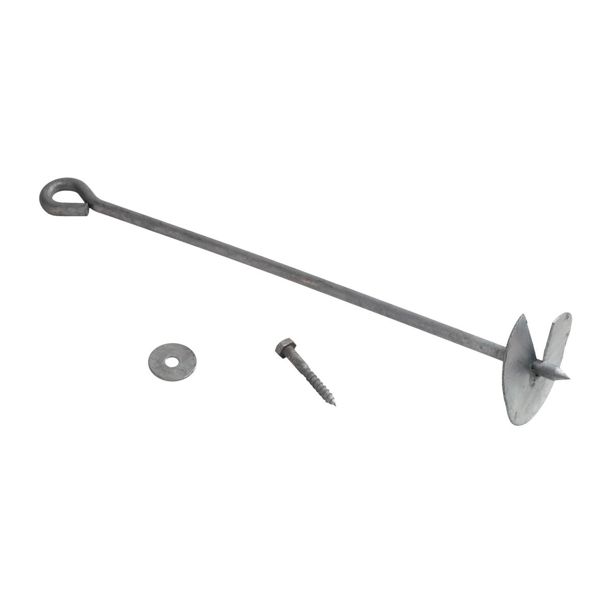 Trampolin A830.010.00 - Grau, KONVENTIONELL, Metall (52/10/10cm) - Ambia Garden