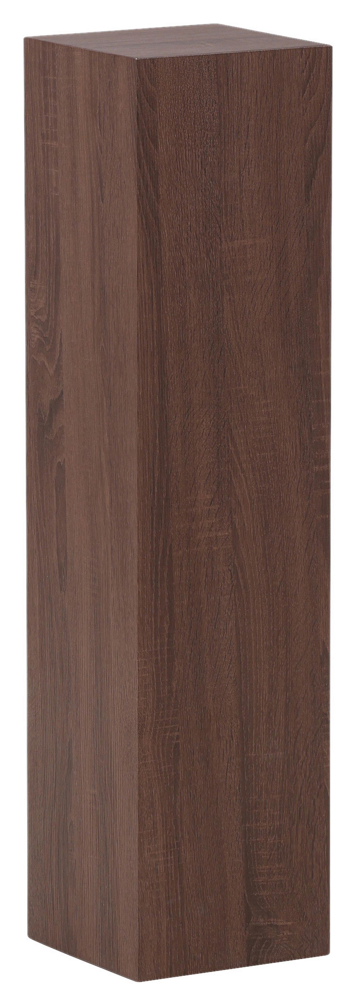 Beistelltisch Ramsvik - Braun, Design, Holz (23/23/95cm) - Livetastic