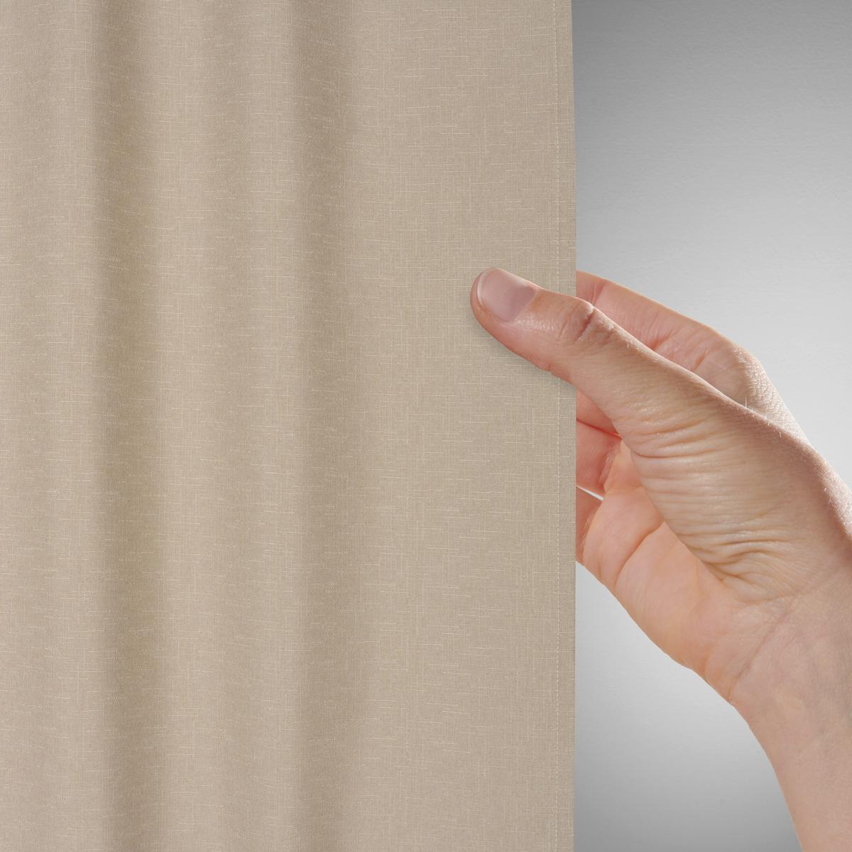 TERMOIZOLAČNÝ ZÁVES ANTON - béžová, textil (135/255cm) - Mömax