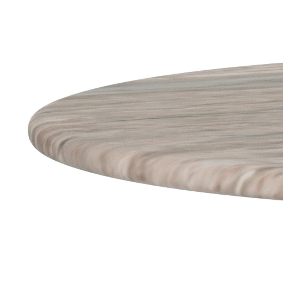 Couchtisch Ferrol Grau/Bronzefarben L: 40cm - Bronzefarben/Grau, Design, Stein/Metall (40/40/50cm) - MID.YOU